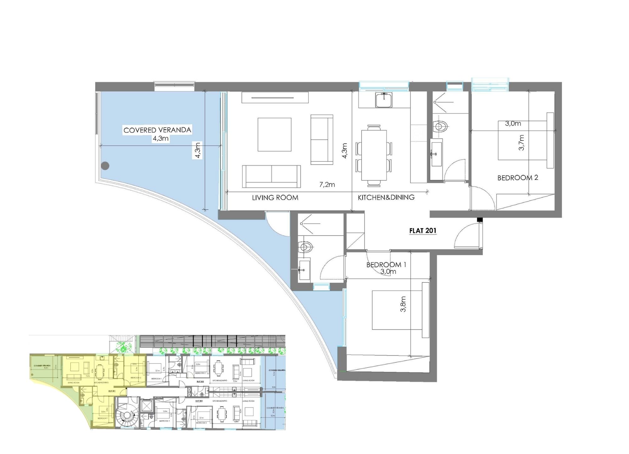 Floorplan Electra-201